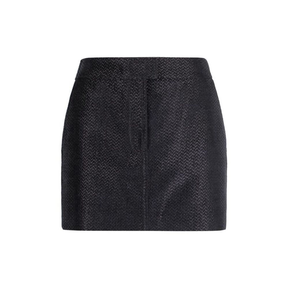TOM FORD Textured Mini Skirt Women BLUE Skirts